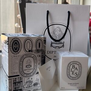 Diptyque Torsade Scented Candle and Gift Bag Set